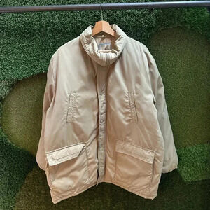 Vintage 1980s Sears Wearmaster Down Filled Zip-up Jacket